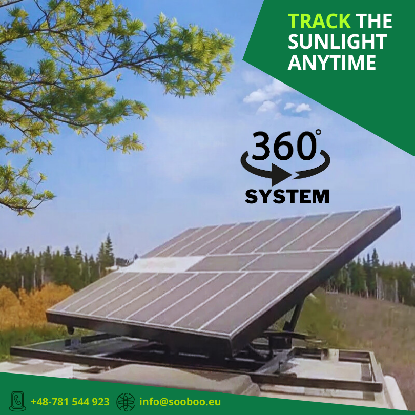 , Solar Tracking System 360 degree with MPPT charging system